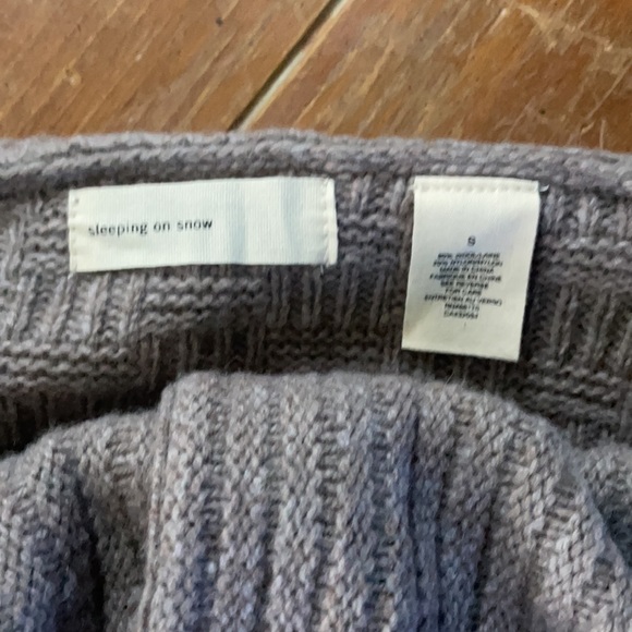 Anthropologie Sleeping in Snow Sweater Coat - Picture 3 of 3